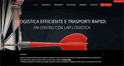 Desktop Screenshot of lapilogistica.com